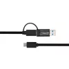 Microconnect USB3.1CCA1 Cavo USB USB 3.2 Gen 1 (3.1 Gen 1) 1 m USB C nero