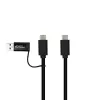 Microconnect USB3.1CCA1 Cavo USB USB 3.2 Gen 1 (3.1 Gen 1) 1 m USB C nero