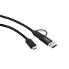 Microconnect USB3.1CCA1 Cavo USB USB 3.2 Gen 1 (3.1 Gen 1) 1 m USB C nero