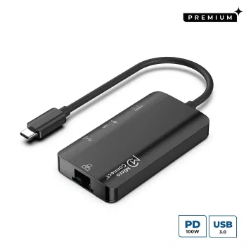 Microconnect USB3.1CCOM16 Dock per laptop/replicatore di porte con filo USB 3.2 Gen 1 (3.1 Gen 1) Type-C grigio
