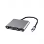 Microconnect USB3.1CHDMIX2 Adattatore grafico USB nero