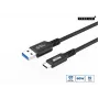 Microconnect USB3.2AC05 Cavo USB USB 3.2 Gen 2 (3.1 Gen 2) 0,5 m USB C USB A nero
