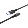 Microconnect USB3.2AC1 Cavo USB USB 3.2 Gen 2 (3.1 Gen 2) 1 m USB C USB A nero
