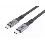 Microconnect USB3.2CC01 Cavo USB USB 3.2 Gen 2 (3.1 Gen 2) 1 m USB C nero