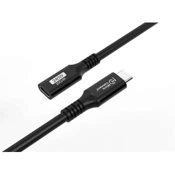 Microconnect USB3.2CC1.5EX cavo USB USB4 Gen 2x2 1,5 m USB C nero