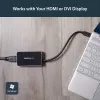StarTech.com adattatore USB 3.0 a HDMI con 1x USB, convertitore da USB a monitor HDMI per Windows (nessun supporto per macOS/ChromeOS/Linux) - TAA
