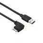 StarTech.com cavo Micro-USB 3.0 sottile – M/M – Micro-USB con angolo a sinistra – 1 m (3 ft)