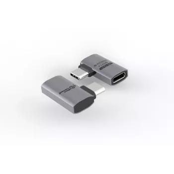MicroConnect Premium USB4 USB-C adattatore angolare, 40 Gbps, 240 W (USB4-CCFA-240W)