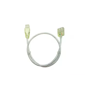 Microconnect USBAAF05T cavo USB USB 2.0 0,5 m USB A trasparente