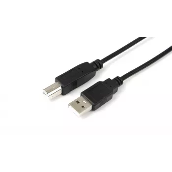 Microconnect USBAB01B cavo USB USB 2.0 0,1 m USB A USB B nero