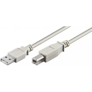 Microconnect USBAB3 Cavo USB USB 2.0 3 m USB A USB B bianco
