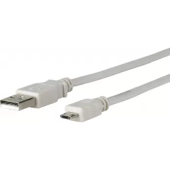 Microconnect USBABMICRO5G Cavo USB USB 2.0 5 m Micro-USB B USB A grigio