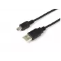 Microconnect USBAMB53 Cavo USB USB 2.0 3 m USB A Mini-USB B nero