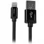 StarTech.com Cavo USB a Lightning da 2 m (6 ft.) – Cavo di ricarica lungo per iPhone / iPad / iPod – Cavo Lightning a USB – Certificato Apple MFi – nero