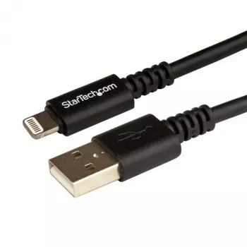StarTech.com Cavo USB a Lightning da 3 m (10 ft.) – Cavo di ricarica lungo per iPhone / iPad / iPod – Cavo Lightning a USB – Certificato Apple MFi – nero