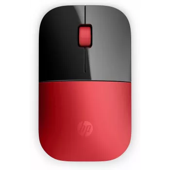 HP Z3700 Mouse wireless rosso, ambidestro, ottico, RF wireless, 1200 DPI, rosso