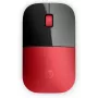 HP Z3700 Mouse wireless rosso, ambidestro, ottico, RF wireless, 1200 DPI, rosso