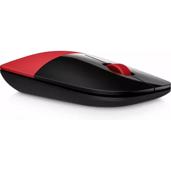 HP Z3700 Mouse wireless rosso, ambidestro, ottico, RF wireless, 1200 DPI, rosso