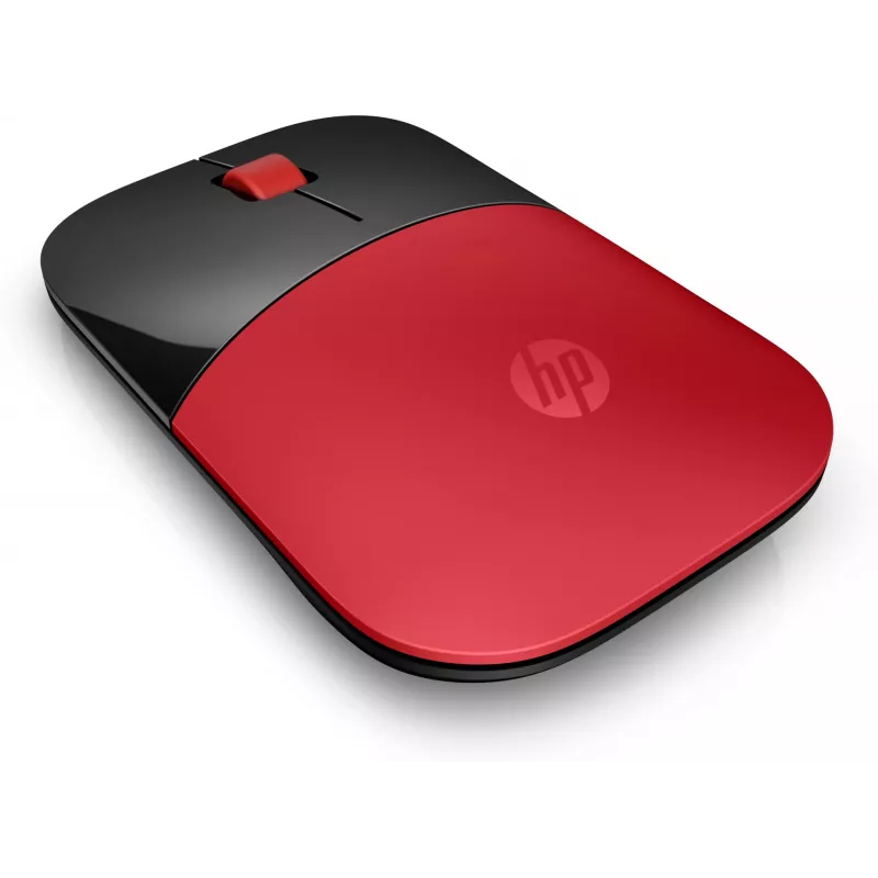HP Z3700 Mouse wireless rosso, ambidestro, ottico, RF wireless, 1200 DPI, rosso