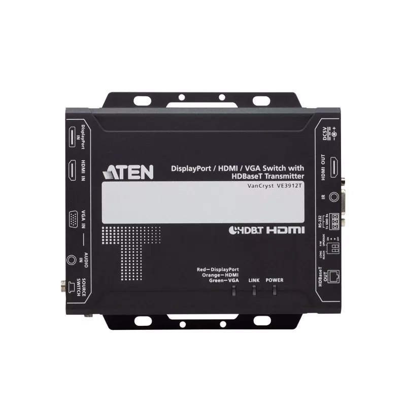 ATEN Switch DisplayPort/HDMI/VGA con trasmettitore HDBaseT