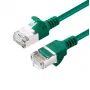 Microconnect V-FTP6A005G Cavo di rete slim verde 0,5 m Cat6a U/FTP (STP)