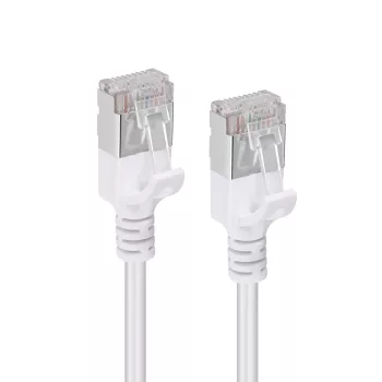 Microconnect V-FTP6A005W Cavo di rete slim bianco 0,5 m Cat6a U/FTP (STP)