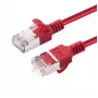Microconnect V-FTP6A02R Cavo di rete slim rosso 2 m Cat6a U/FTP (STP)