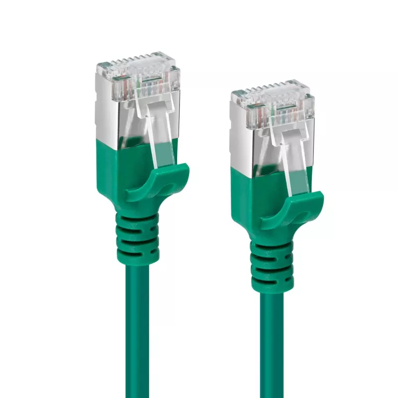 Microconnect V-FTP6A03G Cavo di rete slim verde 3 m Cat6a U/FTP (STP)