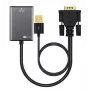 Microconnect VGAHDMI cavo VGA 0,15 m VGA (D-Sub) nero