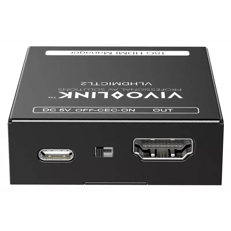 Vivolink VLHDMICTL2 emulatore EDID 3840x2160 18 Gbit/s nero