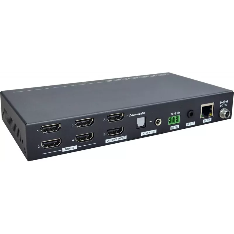 Vivolink VLHDMIMAT4X2RS switch matrice switch matrice con scaler 7,5 W