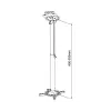 Vivolink VLMC200 supporto per proiettore a soffitto bianco