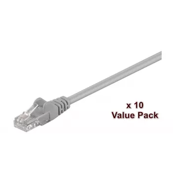 Microconnect V-UTP5005VP Cavo di rete grigio 0,5 m Cat5e U/UTP (UTP)
