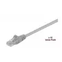 Microconnect V-UTP502VP cavo patch Cat5e U/UTP, 2 m, grigio, confezione da 10