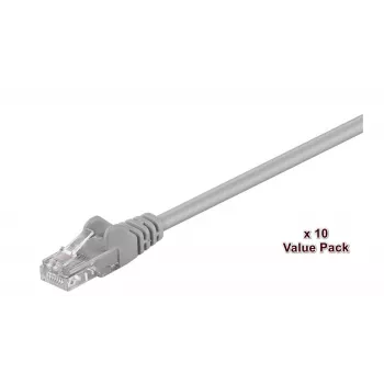 Microconnect V-UTP503VP Cavo di rete grigio 3 m Cat5e U/UTP (UTP)