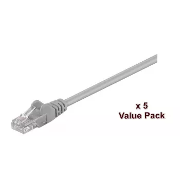 Microconnect V-UTP515VP cavo di rete grigio 15 m Cat5e U/UTP (UTP)
