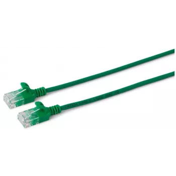 Microconnect V-UTP60015G-schlank cavo di rete verde 0,15 m Cat6 U/UTP (UTP)