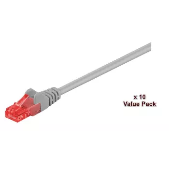 Microconnect V-UTP603VP cavo di rete grigio 3 m Cat6 U/UTP (UTP)