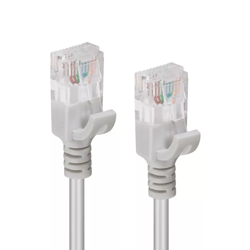 Microconnect V-UTP610-schlank cavo di rete grigio 10 m Cat6 U/UTP