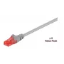 Microconnect V-UTP615VP Cavo patch di rete Cat6 U/UTP, 15 m, grigio, confezione da 5