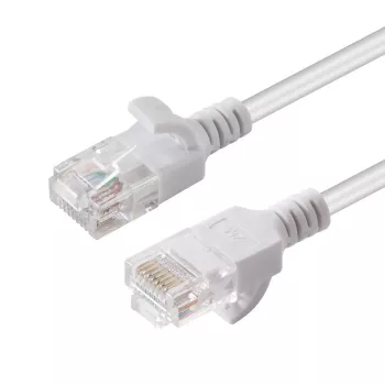 Microconnect V-UTP615W-schlank cavo di rete bianco 15 m Cat6 U/UTP (UTP)