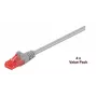 Microconnect V-UTP620VP Cavo patch di rete Cat6 U/UTP, 20 m, grigio, confezione da 4