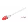 Microconnect V-UTP620WVP Cavo patch di rete Cat6 U/UTP, 20 m, bianco, confezione da 4