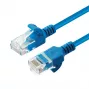 Microconnect V-UTP6A02B-schlank cavo di rete blu 2 m Cat6a U/UTP (UTP)