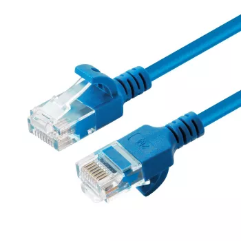 Microconnect V-UTP6A075B cavo di rete slim blu 7,5 m Cat6a U/UTP (UTP)