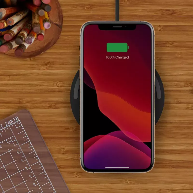 Caricabatterie wireless Belkin Boost Charge WIA001VFBK nero