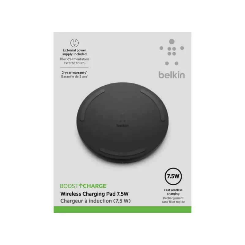 Caricabatterie wireless Belkin Boost Charge WIA001VFBK nero