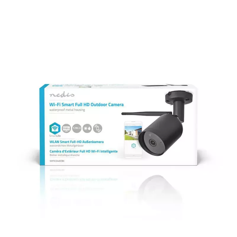 Telecamera di videosorveglianza IP Nedis WIFICO40CBK