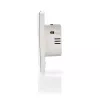 Trasmettitore WWAN da parete Nedis WIFIWC10WT — interfaccia smart home cablata e wireless