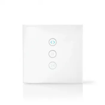 Trasmettitore WWAN da parete Nedis WIFIWC10WT — interfaccia smart home cablata e wireless